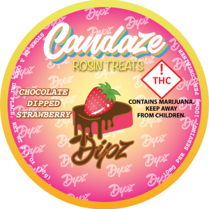 Chocolate Dipped Strawberry Dipz Rosin Treats