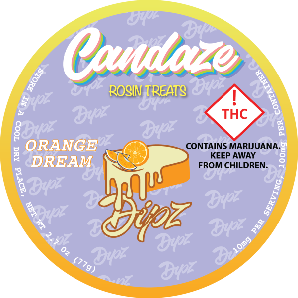 Orange Dream Dipz Rosin Treats