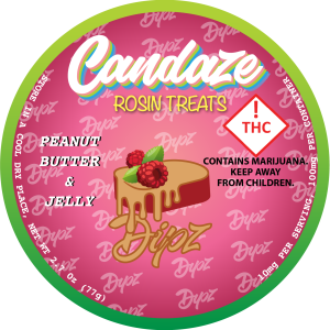Peanut Butter & Jelly Dipz Rosin Treats