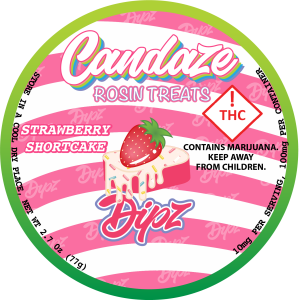 Strawberry Shortcake Dipz Rosin Treats