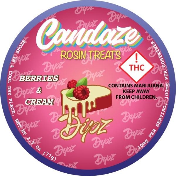 Berries & Cream Dipz Rosin Treats