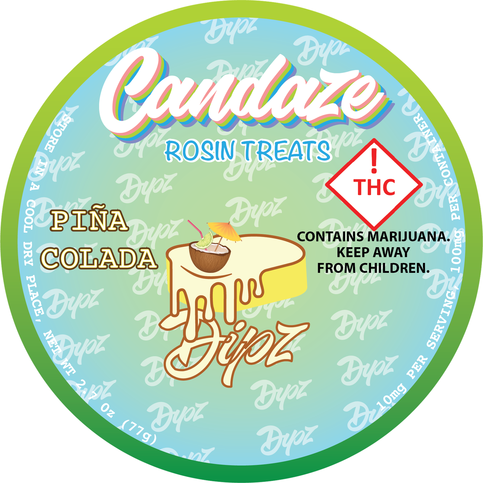 Pina Colada Dipz Rosin Treats